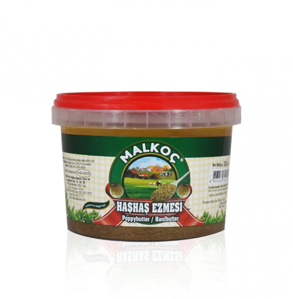 Malkoç Haşhaş Ezmesi 500 Gr Ücretsiz Kargo ürün görseli 1