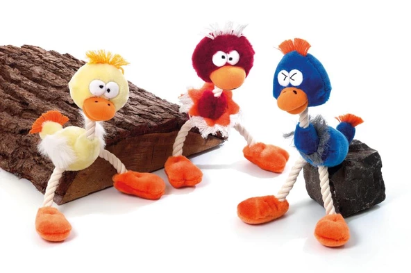 Karlie İpli Peluş Kuş 30x10 cm Karışık Renkli ürün görseli 1