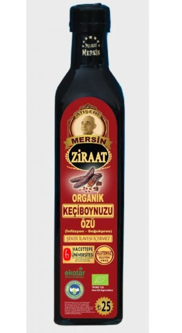 Atışeri Mersin Ziraat Organik Keçiboynuzu Özü 700 Gr Ücretsiz Kargo ürün görseli 1
