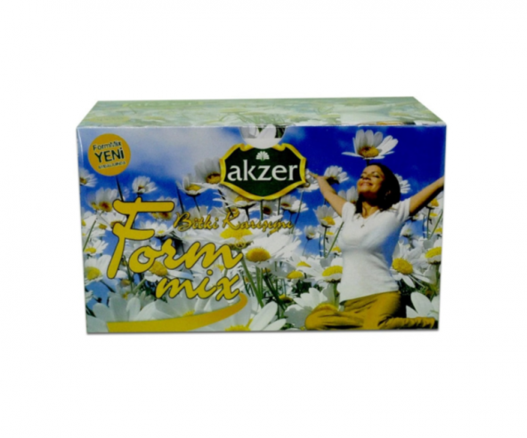 Akzer Form Mix Bitki Karışımlı Toz Çay 100 Gr Ücretsiz Kargo ürün görseli 1