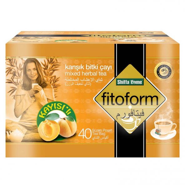 Shiffa Home Fitoform Kayısılı Karışık Bitki Süzen Poşet Çay Ücretsiz Kargo ürün görseli 1