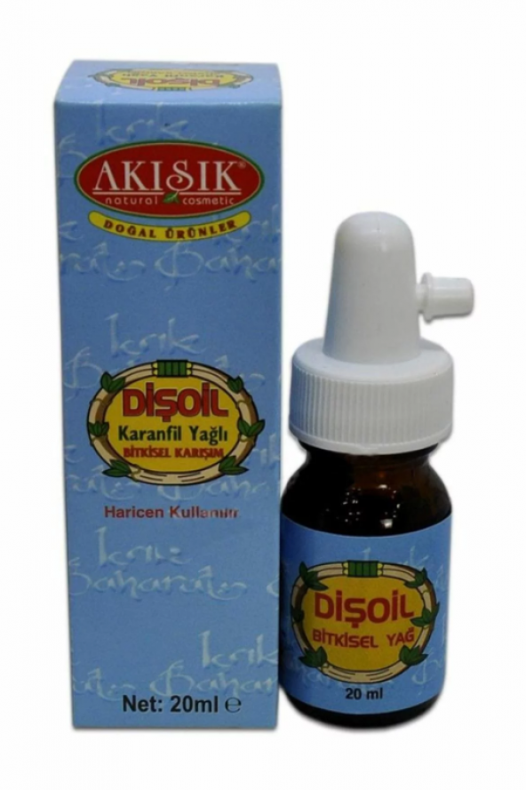 Dişoil Karanfil Yağlı Bitkisel Karışım Yağı 20 ML Ücretsiz Kargo ürün görseli 1