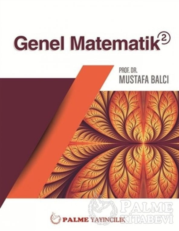 Palme Genel Matematik 2 (m.balcı) ürün görseli 1