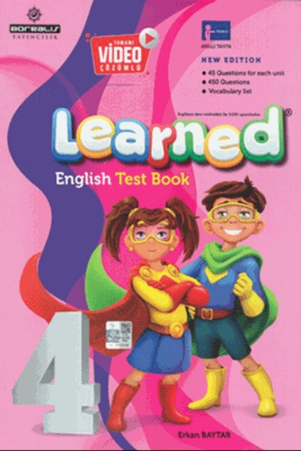 Borealıs 4.sınıf Learned Englısh Test Book *yeni* ürün görseli 1