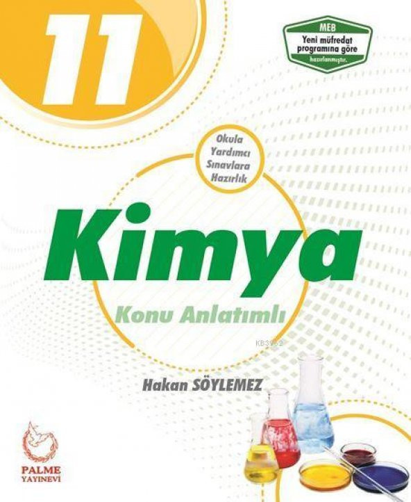 11.Sınıf Kimya Konu Anlatımlı Palme Yayınevi ürün görseli 1