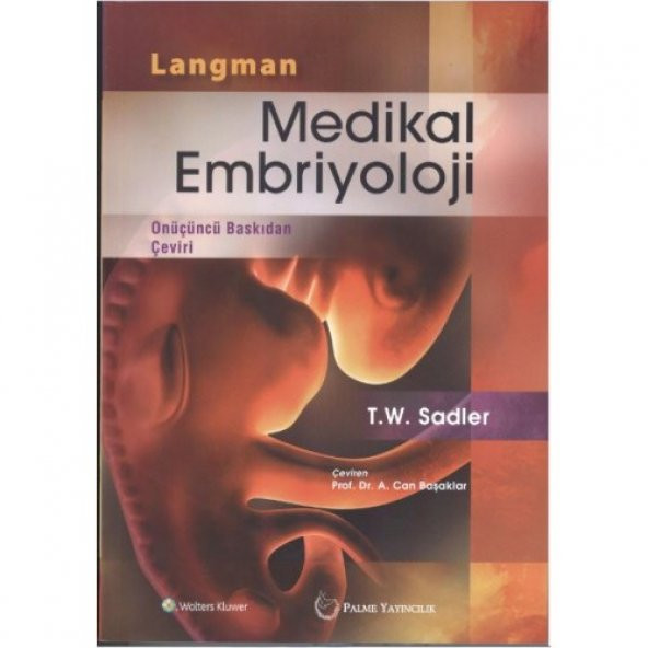Medikal Embriyoloji Langman (palme)*yeni* ürün görseli 1