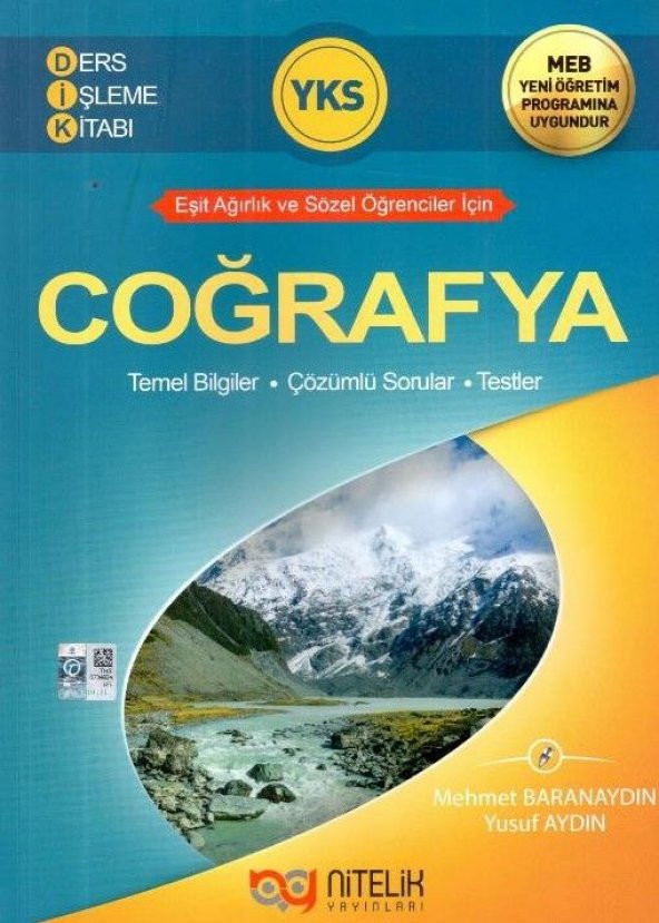 Nitelik Yks Coğrafya Ders İşleme Kitabı *yeni* ürün görseli 1