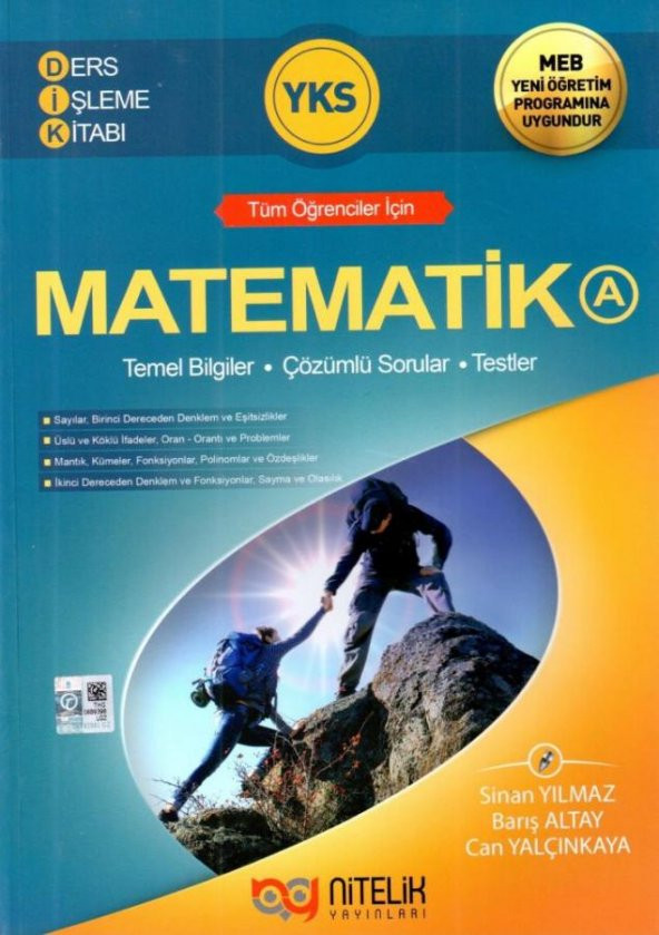 Nitelik Yayınları YKS TYT Matematik Ders İşleme Kitabı ürün görseli 1