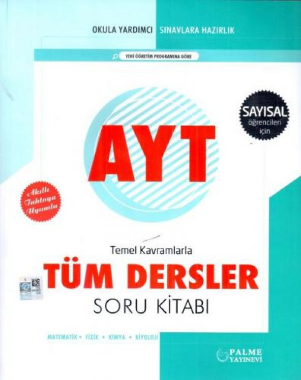 Palme Yks Tüm Dersler Soru Kitabı (sayısal) ürün görseli 1
