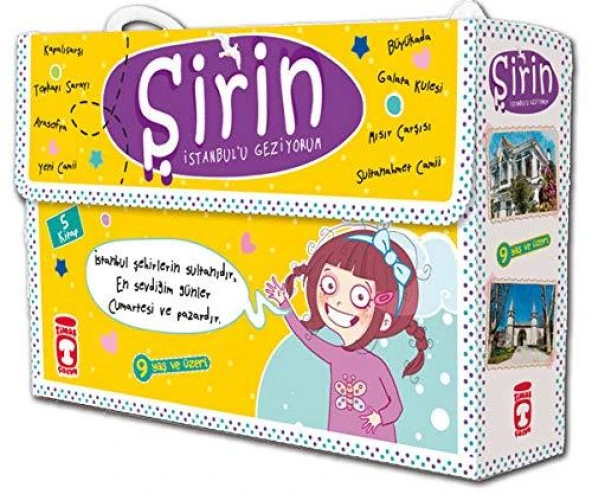 Şirin İstanbulu Geziyorum 1. Set 5 Kitap ürün görseli 1