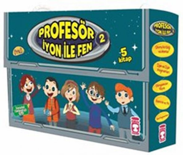Profesör İyon İle Fen 2. Set  5 Kitap ürün görseli 1