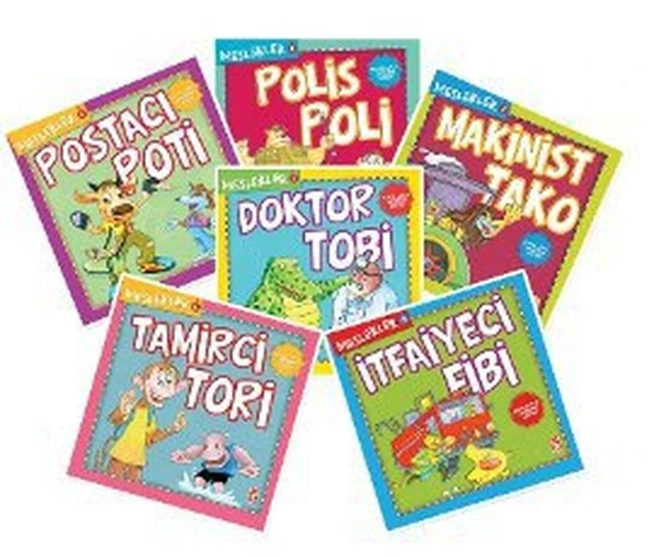 Meslekler Set - (6 Kitap) KOMİSYON . - Resim 2
