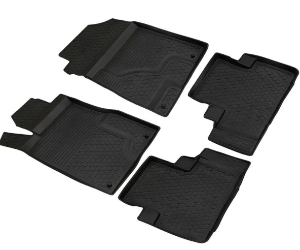 Honda CR V - CRV - CR-V 2007-2012 Refref 4D Havuzlu Kauçuk Paspas ürün görseli 1