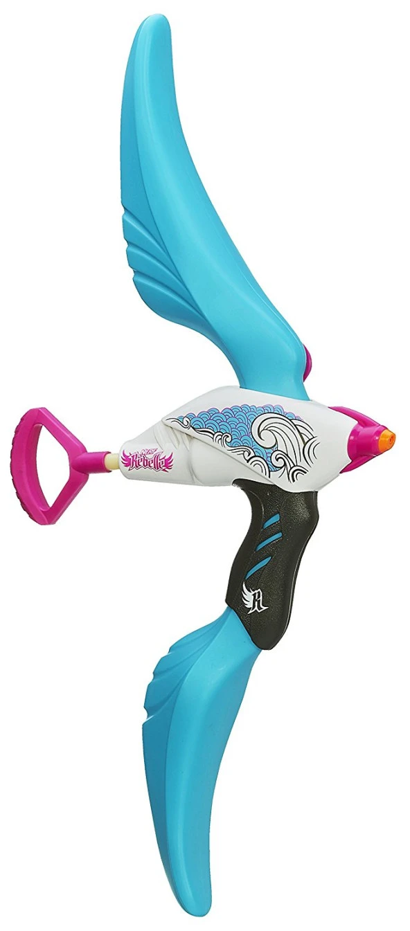 LİSANSLI - Nerf Rebelle Super Soaker Dolphina Bow A5611 - Resim 4