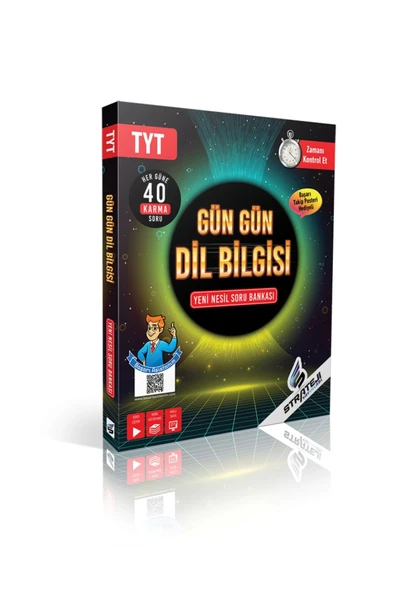 TYT DİLBİLGİSİ GÜN GÜN SORU BANKASI STRATEJİ YAYINLARI ürün görseli 1