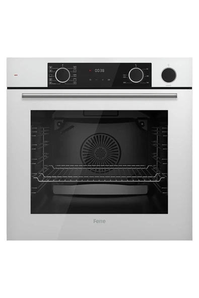 Ferre Xe64cb Steamart&fryart Serisi Buharlı Pişirme Beyaz Ankastre Fırın (0+10 Konum) ürün görseli 1