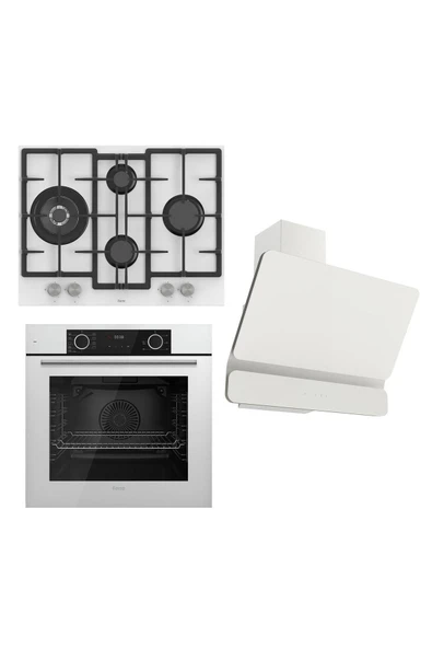 Fryart Serisi Airfry Pişirme Beyaz Set (ed076 + Xe63cb +d081 ) ürün görseli 1