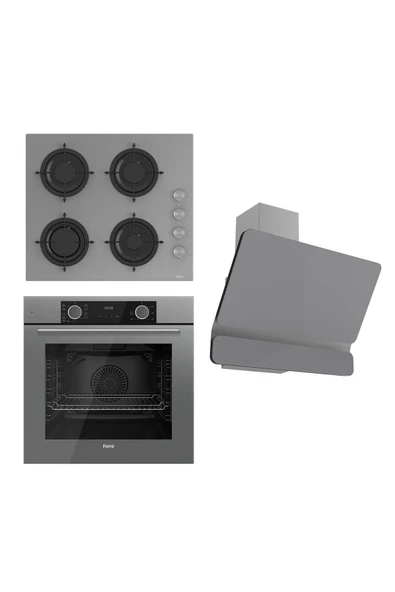 Ferre FRYART Cs Serisi Gri Set ( CS208 + XE63CPR + D082) ürün görseli 1