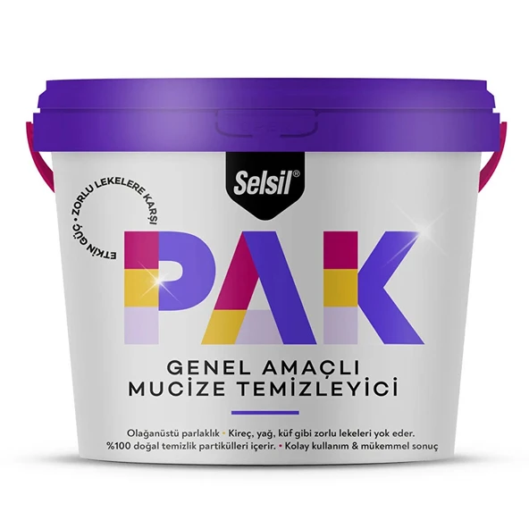 Selsil PAK Krem Genel Amaçlı Mucize Temizleyici 500gr ürün görseli 1