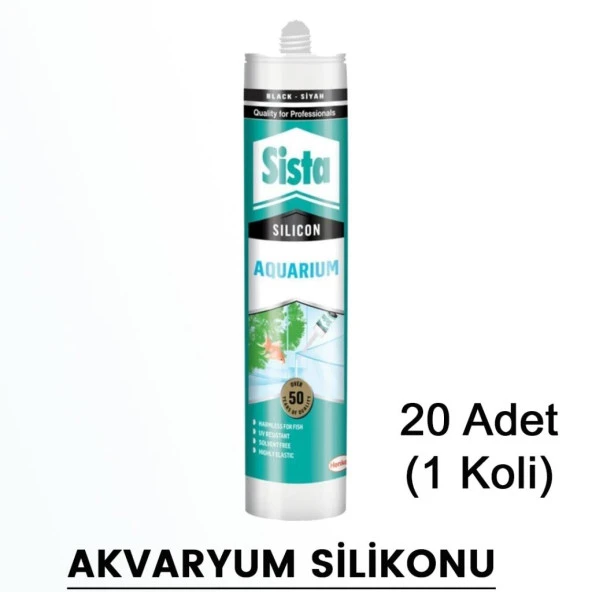 Sista Şeffaf Akvaryum Silikonu 310 ml Henkel (20 ADET) ürün görseli 1