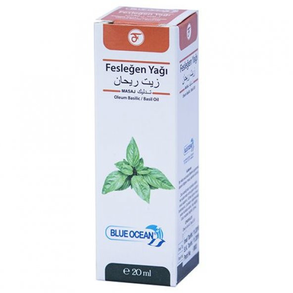 Blue Ocean Fesleğen Yağı 20 Ml Ücretsiz Kargo ürün görseli 1