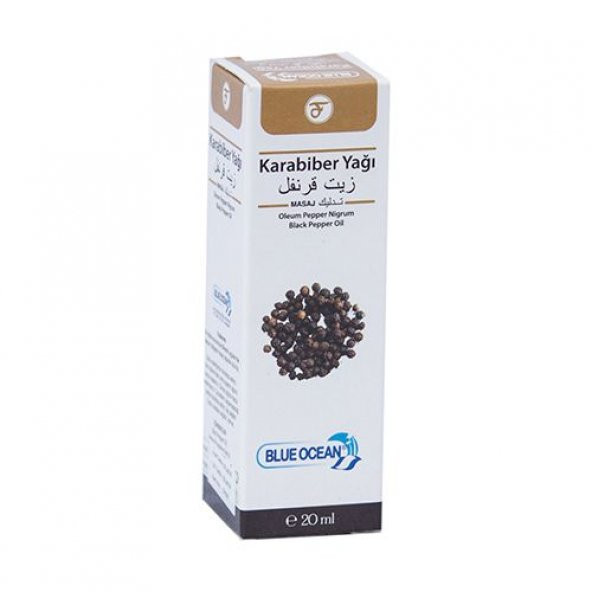 Blue Ocean Karabiber Yağı 20 Ml Ücretsiz Kargo ürün görseli 1