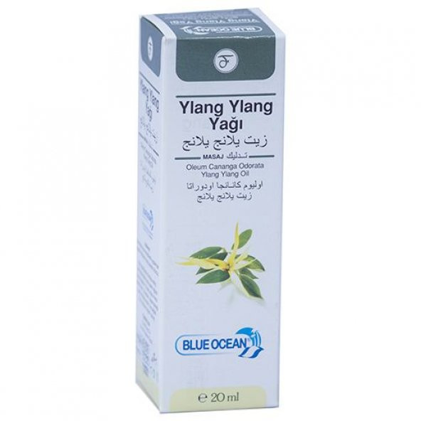 Blue Ocean Ylang Ylang Yağı 20 ml Ücretsiz Kargo ürün görseli 1