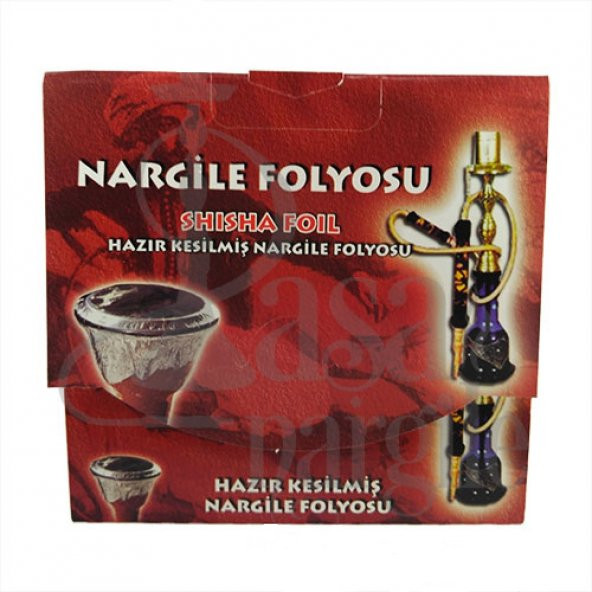 Hazır Kesilmiş Kare Nargile Folyosu Ücretsiz Kargo ürün görseli 1