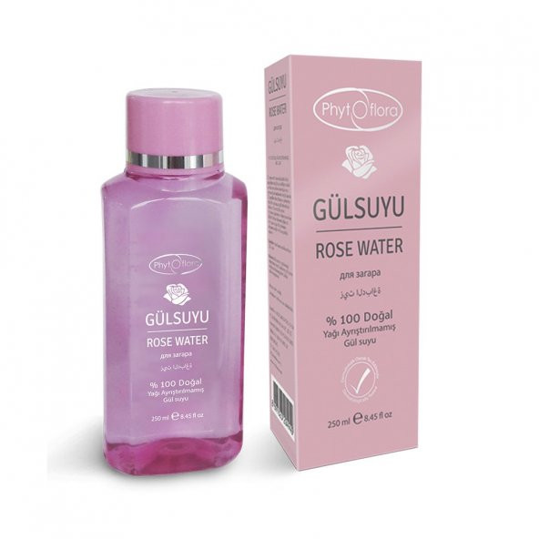 Phyto Flora Saf Gül Suyu 250 ml İçilebilir Ücretsiz Kargo ürün görseli 1