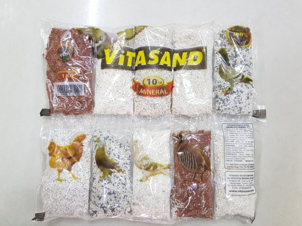 Vitasand Güvercin Minerali 10lu Çeşit Ücretsiz Kargo ürün görseli 1