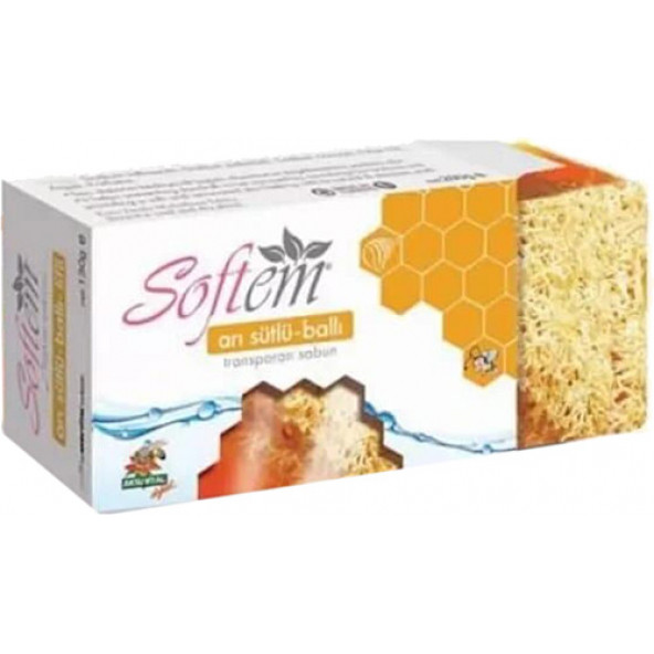 Softem Arı Sütlü Ballı Lifli Sabun 130 Gr Ücretsiz Kargo ürün görseli 1