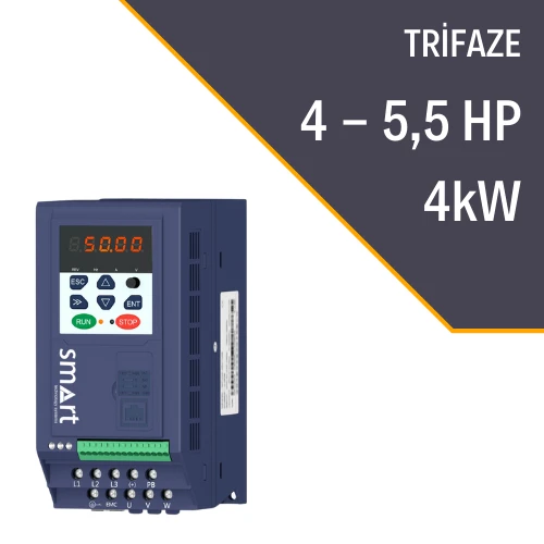 SMART 5.5HP SOLAR POMPA INVERTER (YENİ NESİL) ürün görseli 1