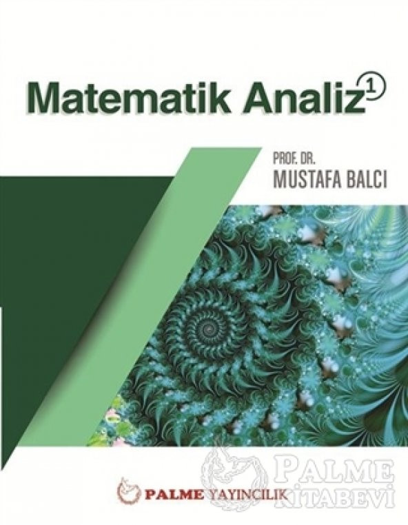 Palme Matematik Analiz 1 ( M.balcı ) ürün görseli 1