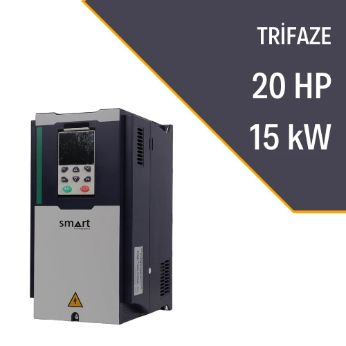 SMART 20HP Solar Pompa İnverter (Yeni Nesil) VFD-500-15K ürün görseli 1