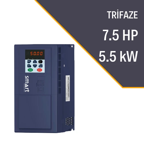 Smart 7.5HP Solar Pompa İnverter (Yeni Nesil) ürün görseli 1