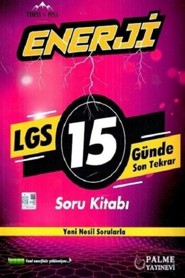 8.Sınıf Enerji Lgs 15 Günde Son Tekrar Soru Kitabı ürün görseli 1