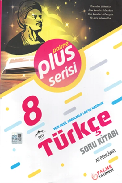 PALME 8.SINIF PLUS TÜRKÇE SORU KİTABI ürün görseli 1