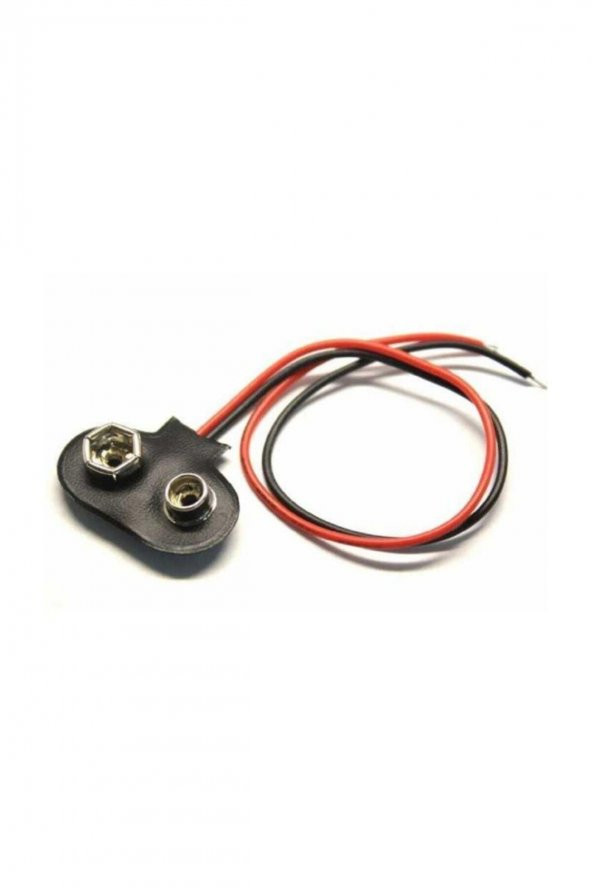 9 Volt Pil Başlığı 1 Adet Kaliteli - Resim 2
