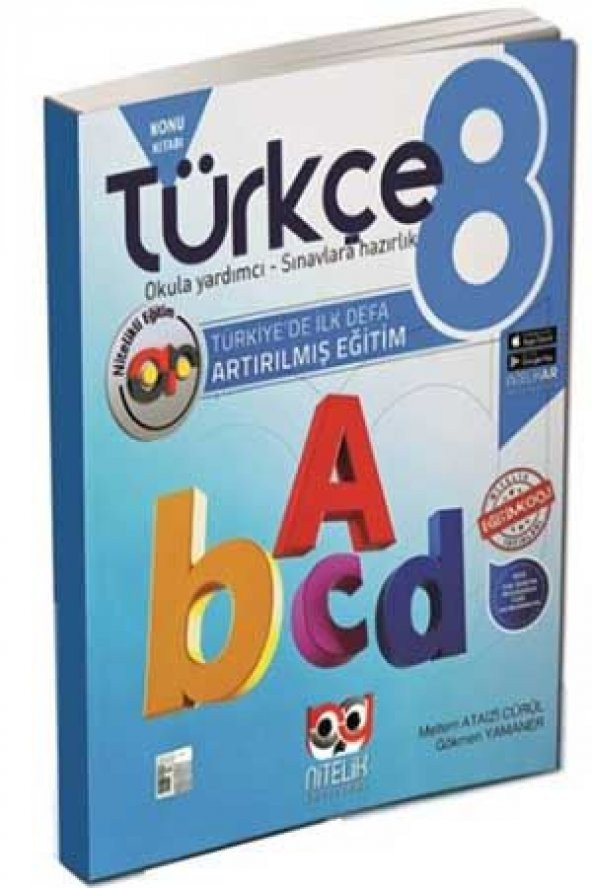 8.Sınıf Artırılmış Türkçe Konu Kitabı ürün görseli 1