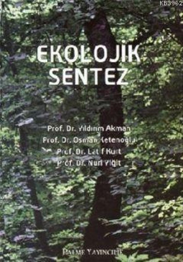 Ekolojik Sentez Palme Yayınevi ürün görseli 1