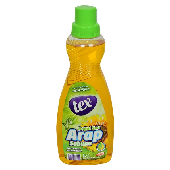 Doğal Sıvı Arap Sabunu Limon Kokulu Tüm Yüzeylerde Doğal Hijyen 1 Lt ürün görseli 1