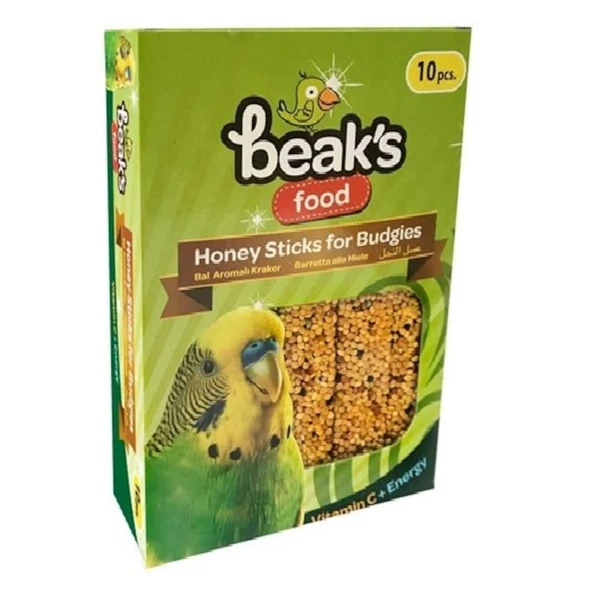 Beaks Ballı Muhabbet Krakeri 10 lu Paket ürün görseli 1