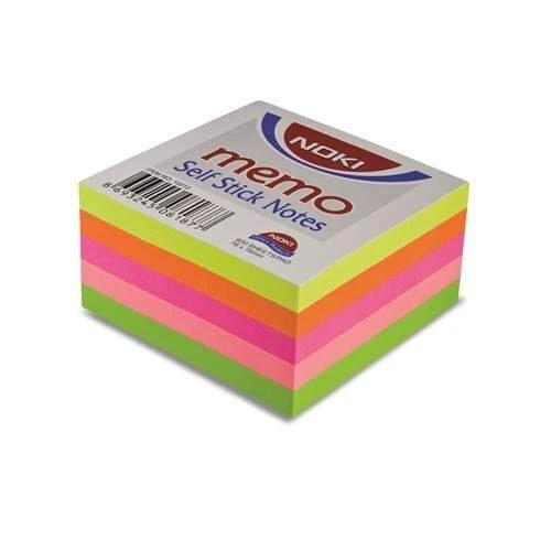 Noki Memo 12012 75 X 75 Mm Neon Küp Yapışkanlı Not Kağıdı 400 Yaprak Neon ürün görseli 1