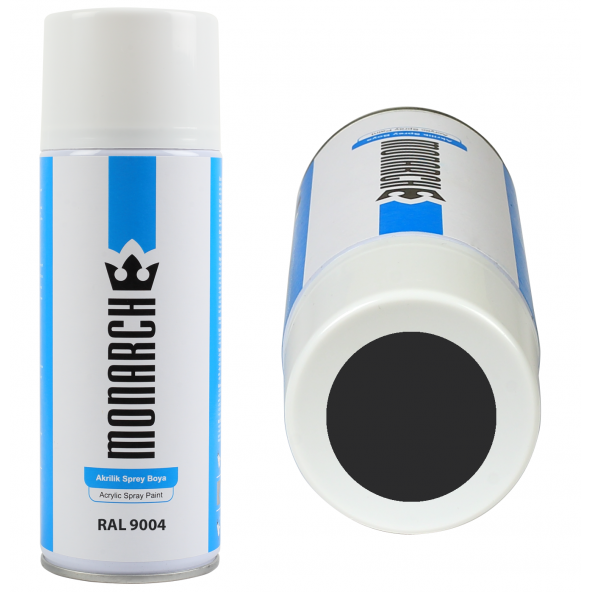 Monarch Sprey Boya Ral 9004 (400 ml) ürün görseli 1