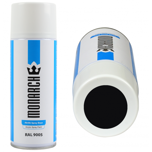 Monarch Sprey Boya Ral 9005 (400 ml) ürün görseli 1