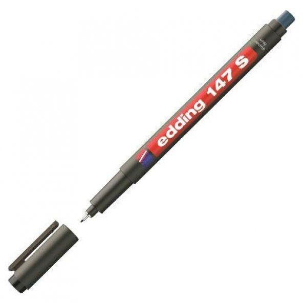 EDDING ASETAT KALEMI 03mm SIYAH 1 LI (147S) ürün görseli 1
