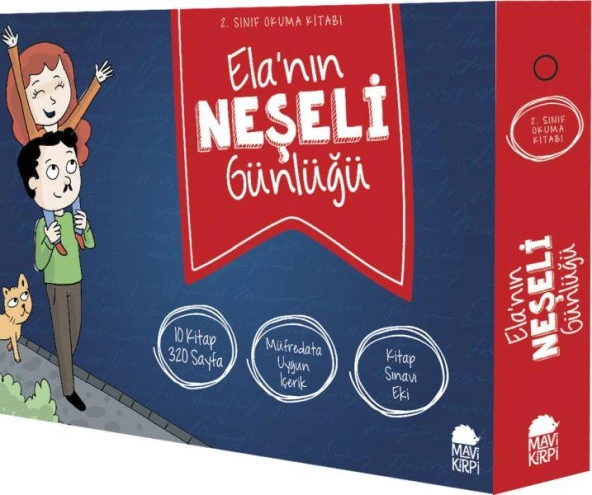 Mavi Kirpi 2. Sınıf Elanın Neşeli Günlüğü ürün görseli 1