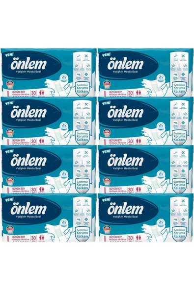 Önlem Hasta Bezi Large 30x8 Adet ürün görseli 1