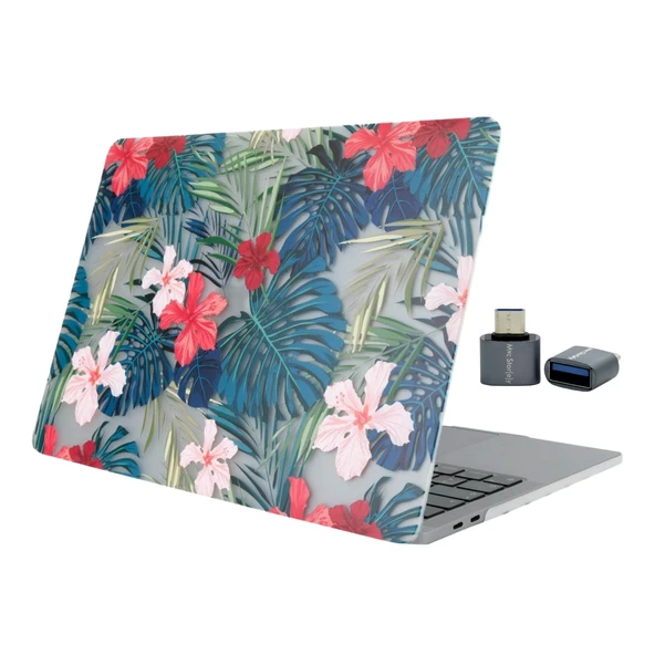 Macbook Pro Kılıf 15 inç Flower01NL Touchbarlı 15" Pro A1707 A1990 ile Uyumlu ürün görseli 1