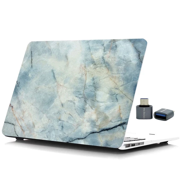 Macbook Pro Kılıf 15 inç Mermer11NL Touchbarlı 15" Pro A1707 A1990 ile Uyumlu ürün görseli 1